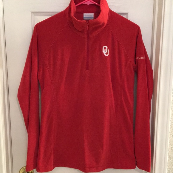 Columbia Jackets & Blazers - OU Columbia half zip